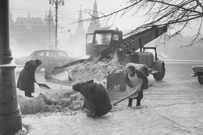 Уборка снега в СССР