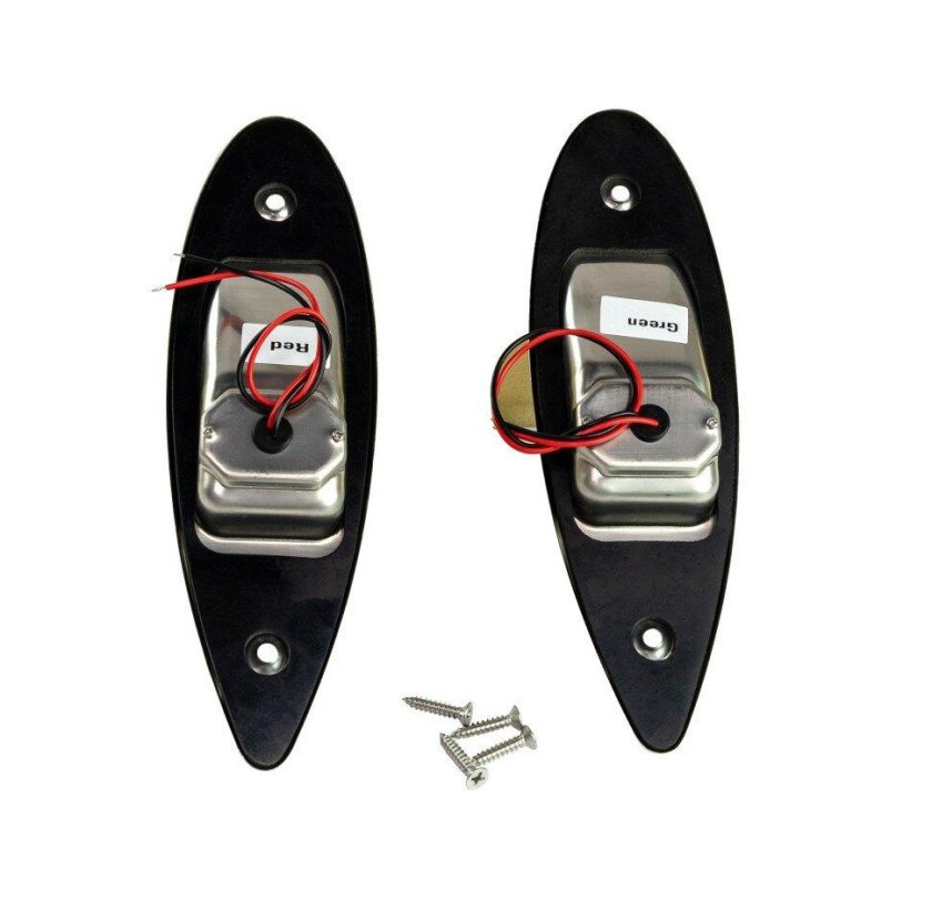 Врезные ходовые огни на лодку