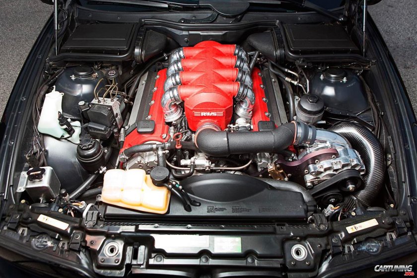 BMW e39 4.4 мотор