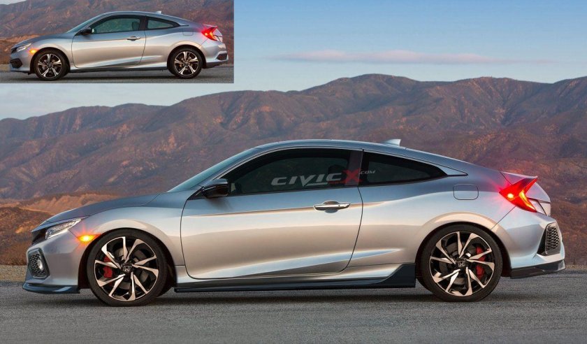 Honda Civic 2016 купе