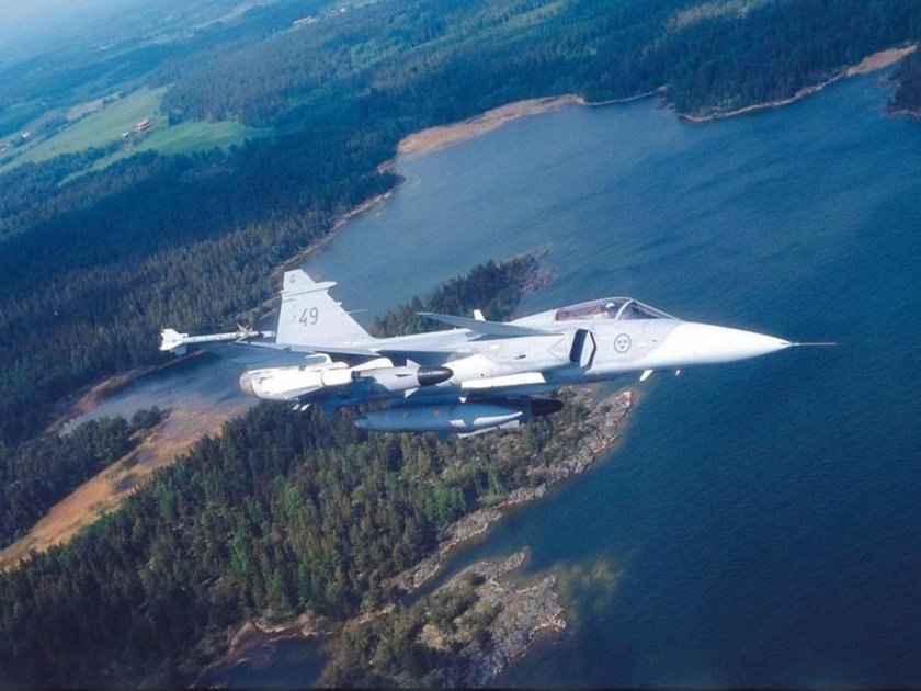 Jas 39 самолет