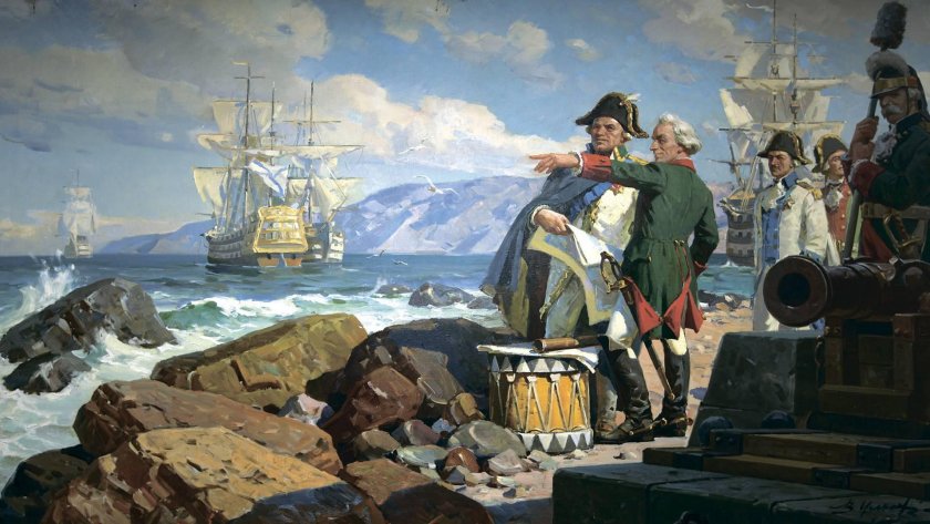 Адмирал Ушаков штурм Корфу