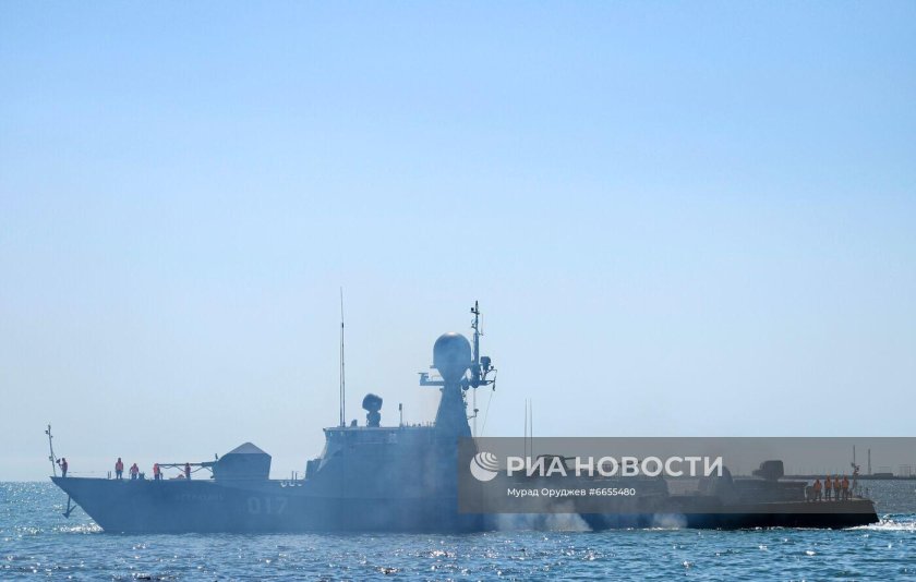 Корабль Астрахань Каспийской флотилии