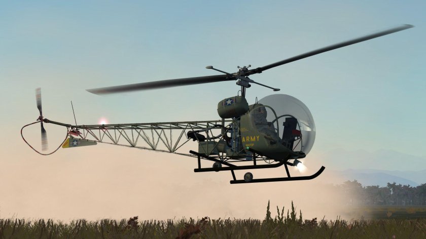 Bell 47 вертолет