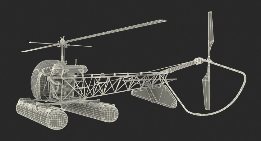 Bell 47 вертолет