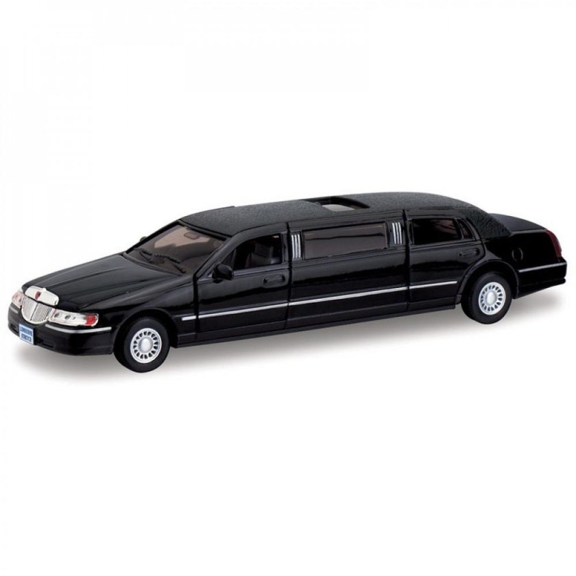Железная машинка 1999 Lincoln Town car stretch Limousine Kinsmart