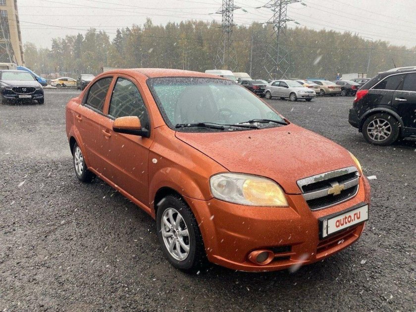 Chevrolet aveo i рестайлинг