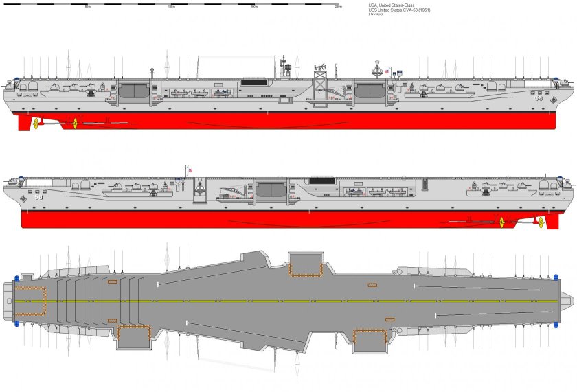 Авианосец United States CVA-58