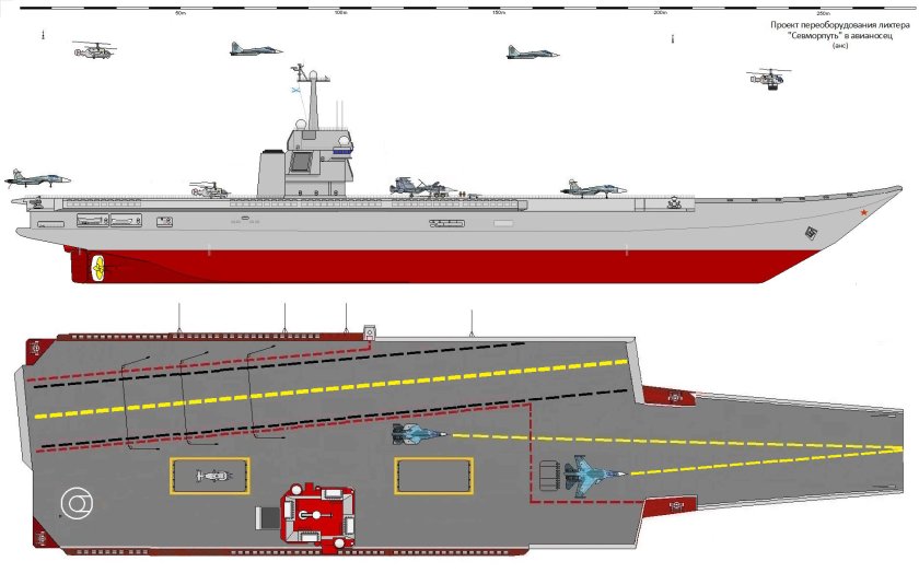 Тавкр проекта 1143.5 адмирал кузнецов