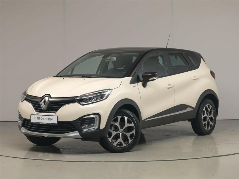 Рено Каптур белый