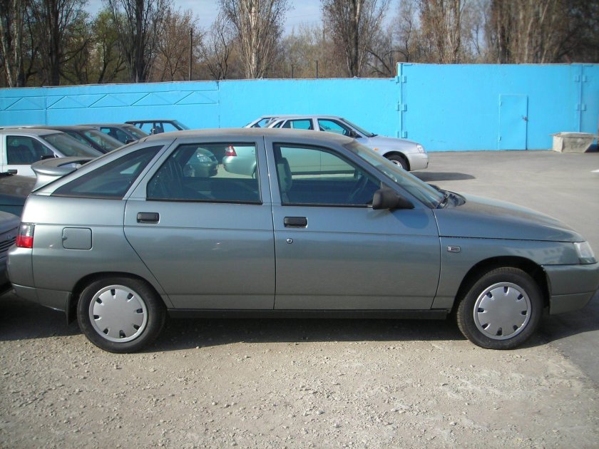 ВАЗ 2112 серо-зеленый металлик