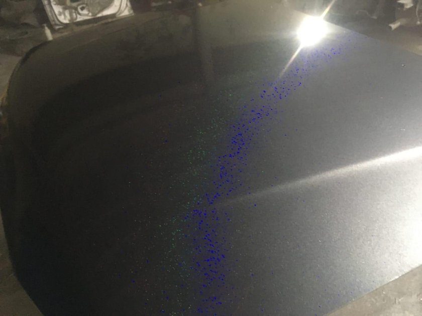 Покраска капота