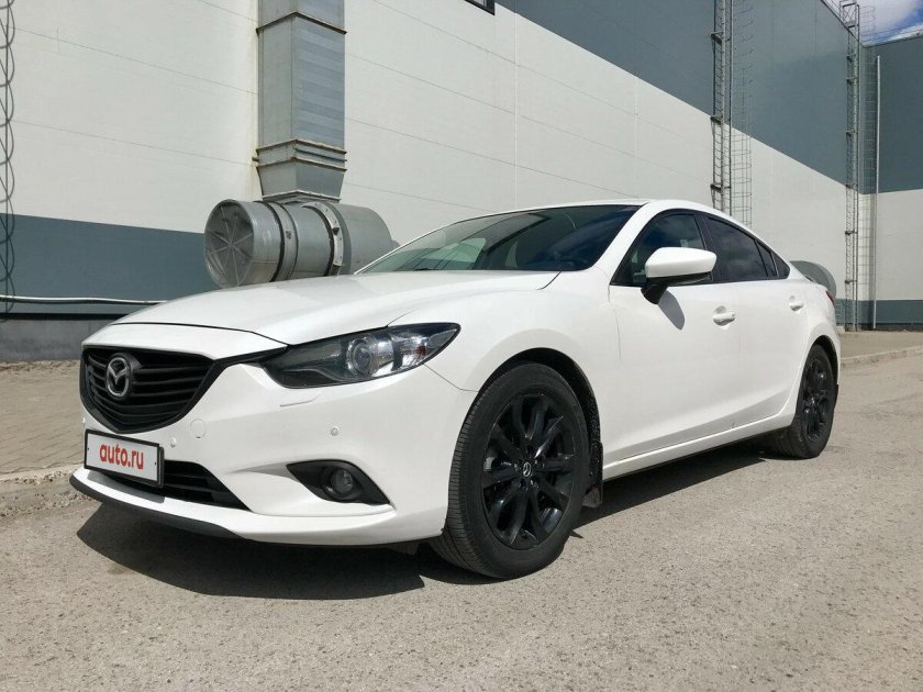 Мазда 6 2014 белая