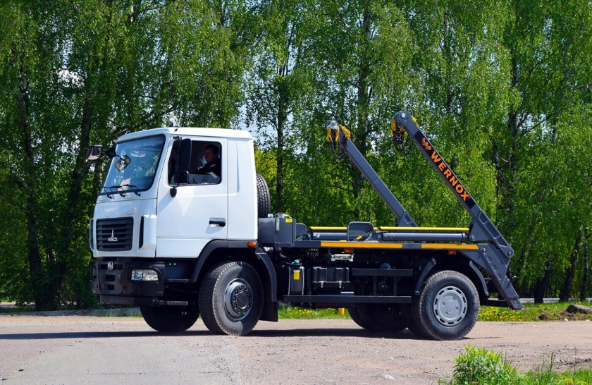 Бункеровоз МАЗ шасси