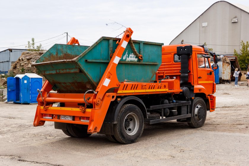 Камаз бункеровоз