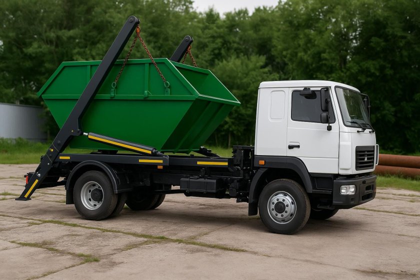 Маз мусоровоз бункеровоз