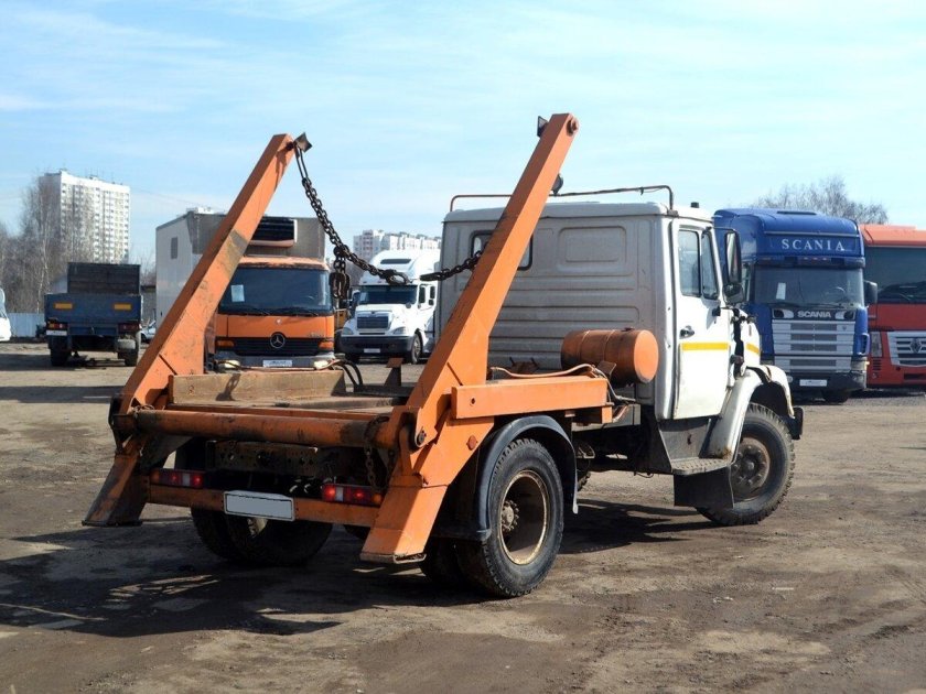 ЗИЛ 495250 бункеровоз