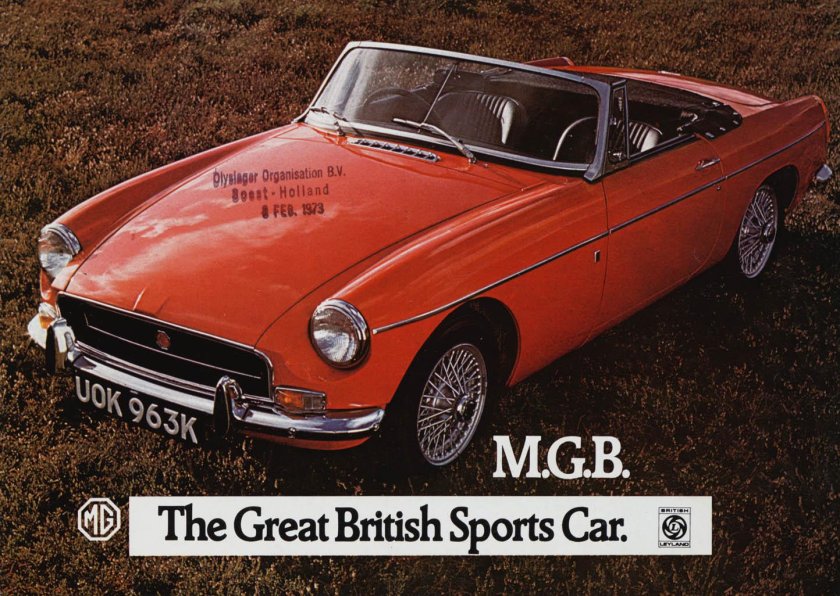 MG MGB кабриолет 70х
