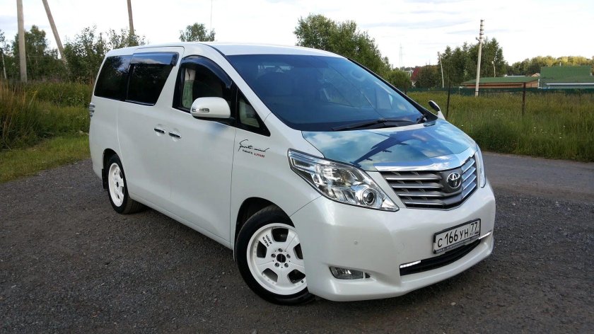 Тойота альфард 2021 белый