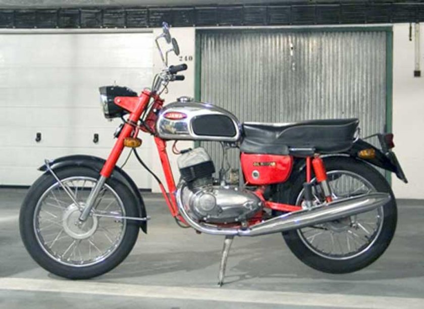 Ява мотоцикл 1970