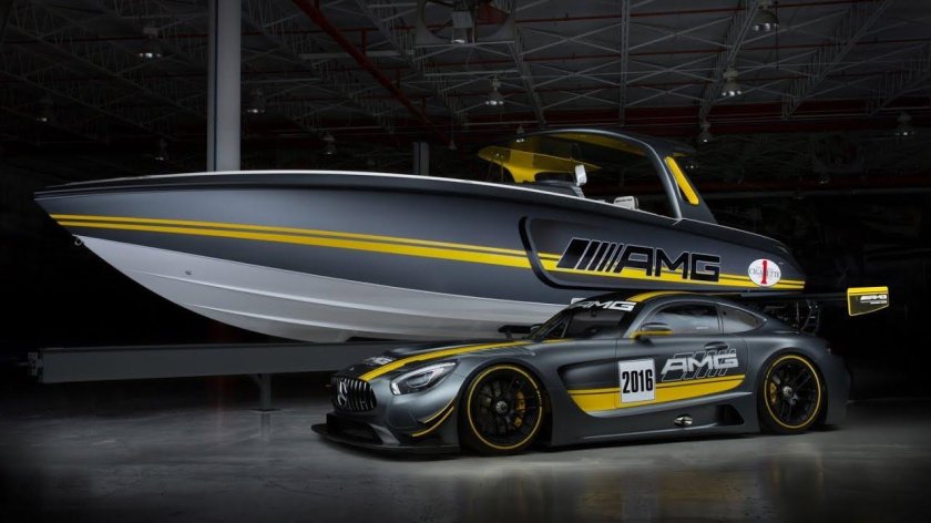 Cigarette AMG Electric Drive Concept