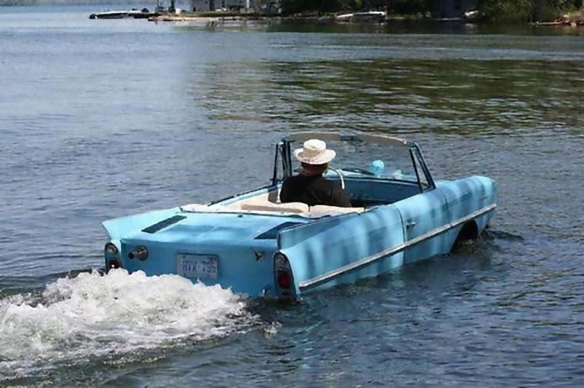 Машина катер