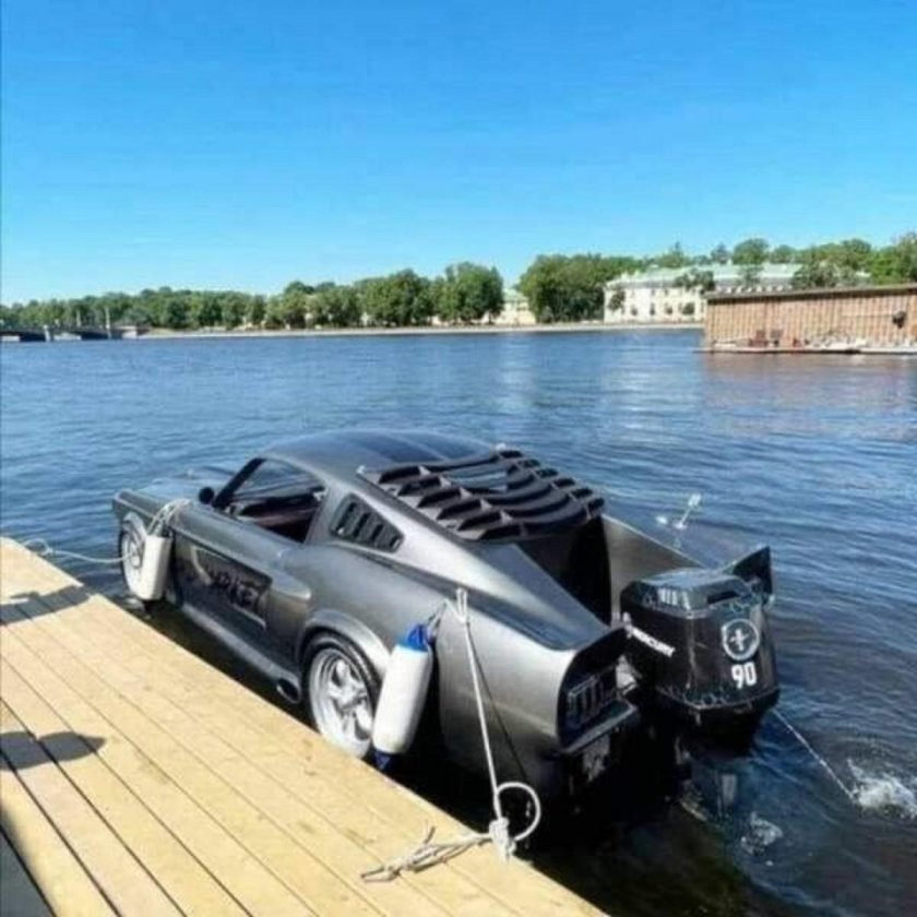 Питер лодка Мустанг