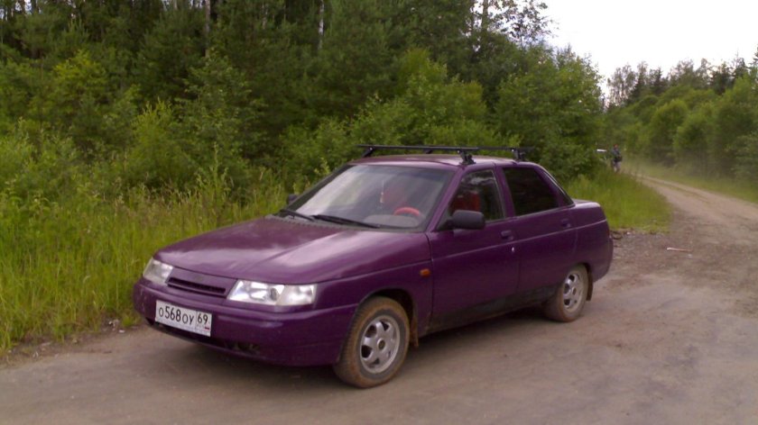 ВАЗ 2110 цвет баклажан