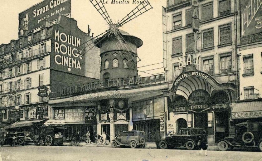 Мулен Руж в Париже 19 век