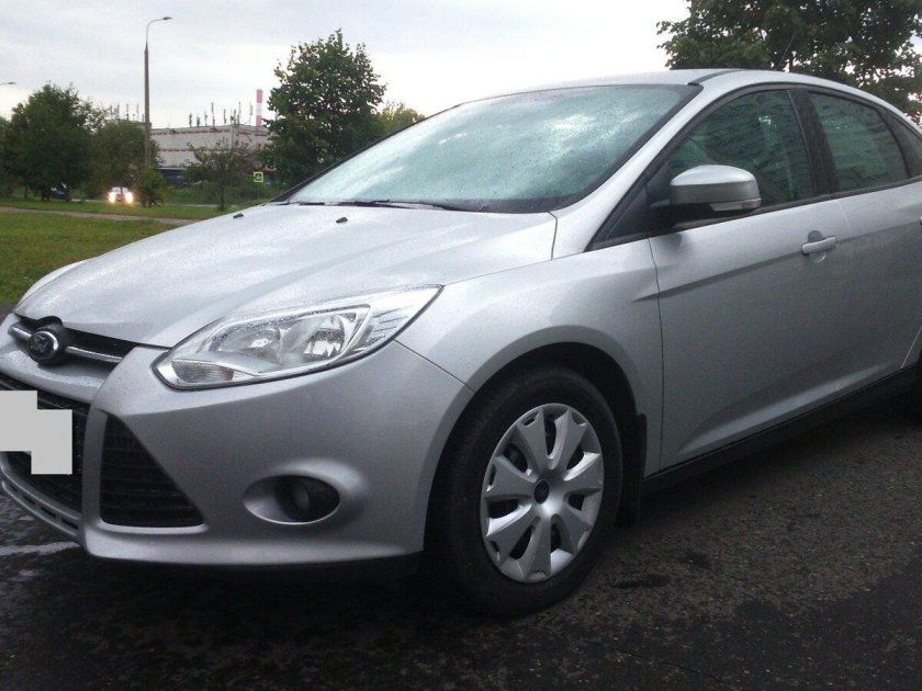 Ford focus 3 серебристый