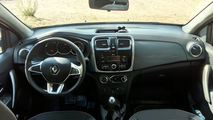Renault Sandero 2 салон