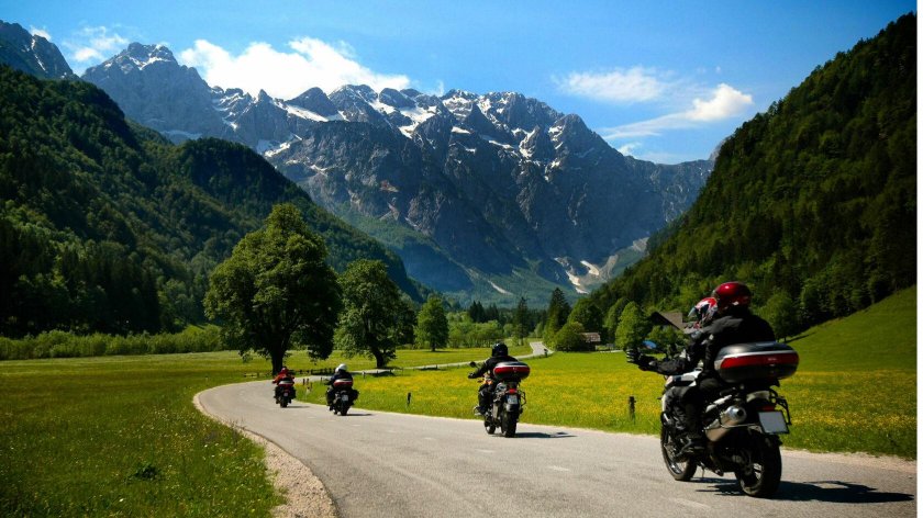 Альпы мотоцикл