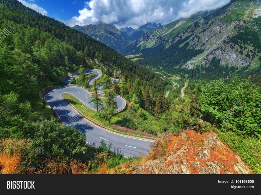 Maloja Pass Switzerland