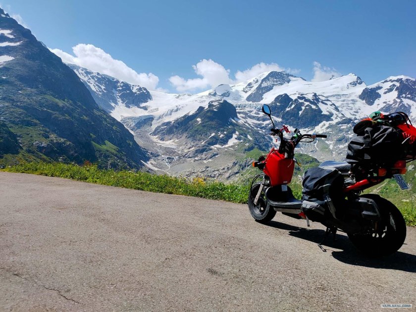 Мопед для туризма