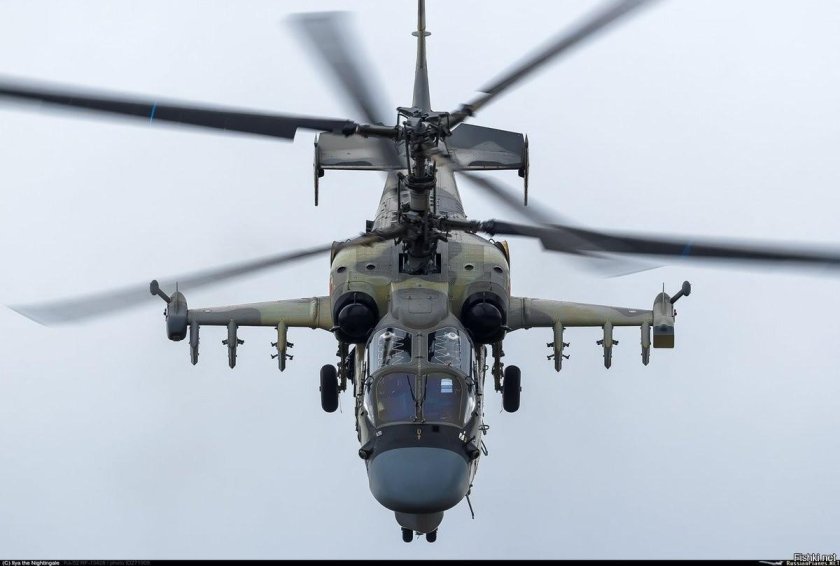 Вертолет ка-52 "Аллигатор"