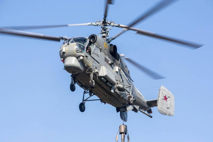 Противолодочный вертолет ка-27