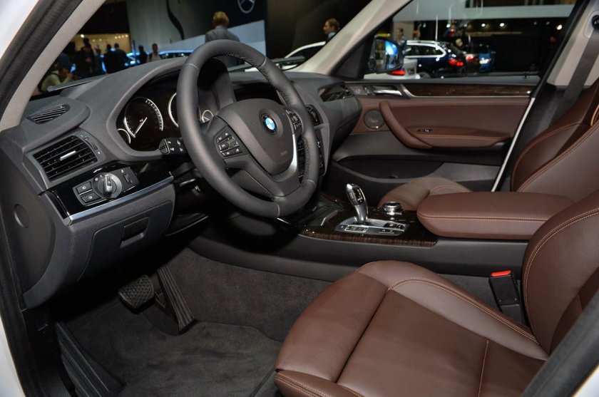 BMW x3 2014 салон