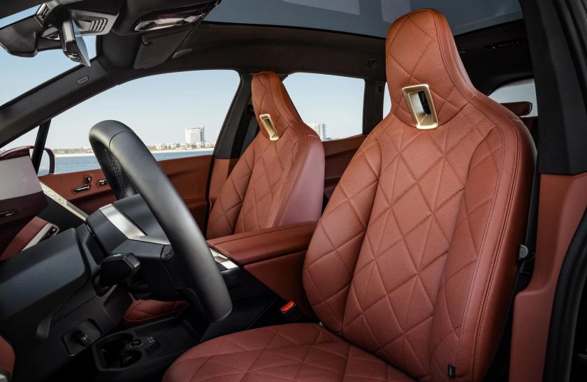 BMW IX 2021 салон