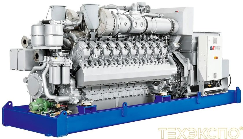 Газопоршневая электростанция MTU 20v4000l33