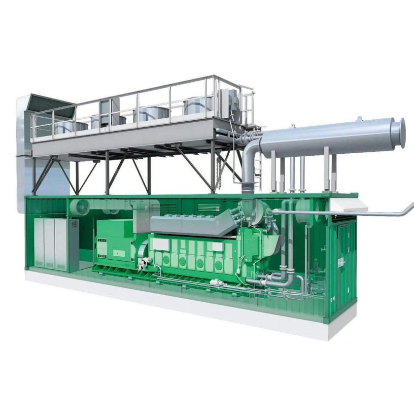 Газопоршневые установки контейнерного типа