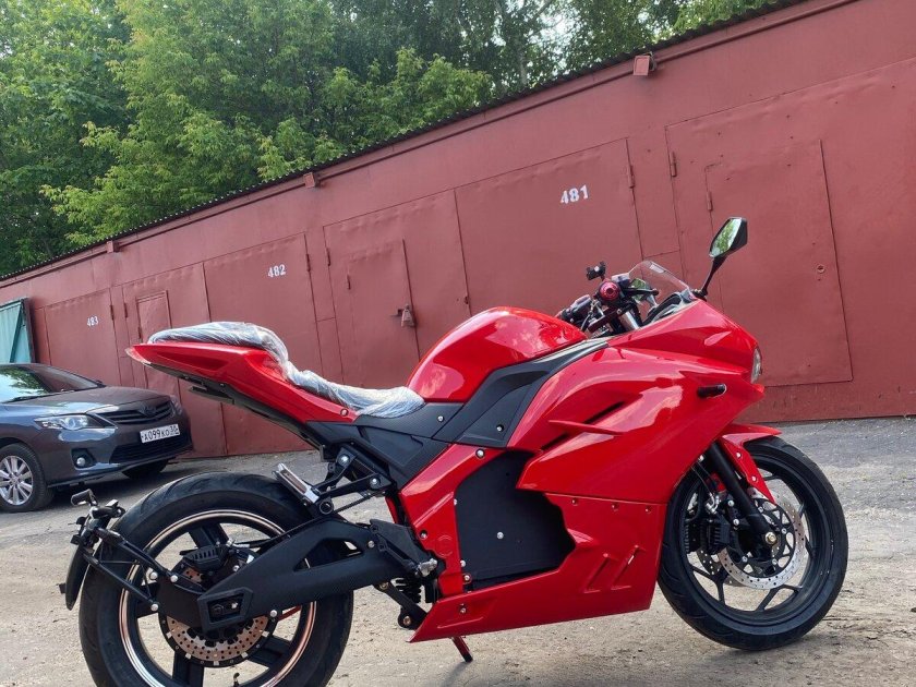 Электромотоцикл ducati panigale