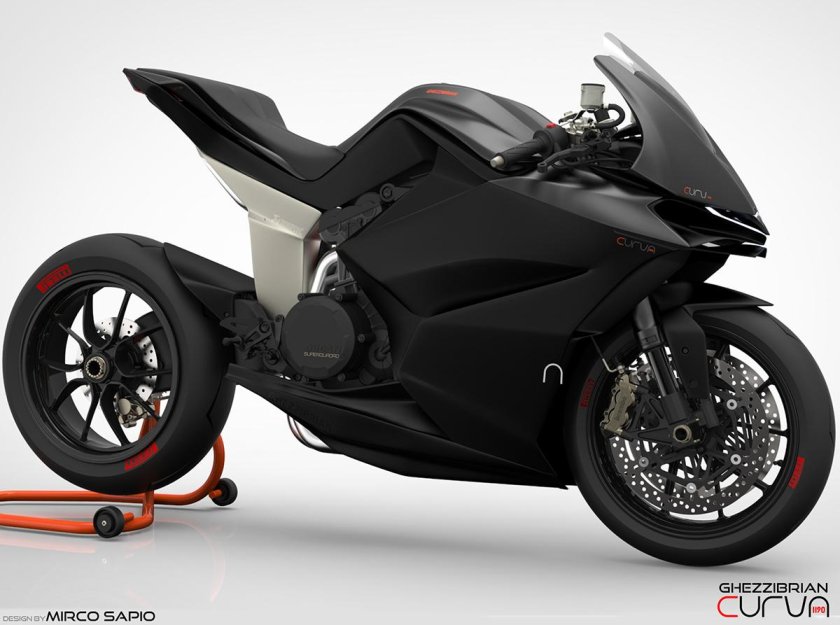 Электромотоцикл Ducati Panigale 1199