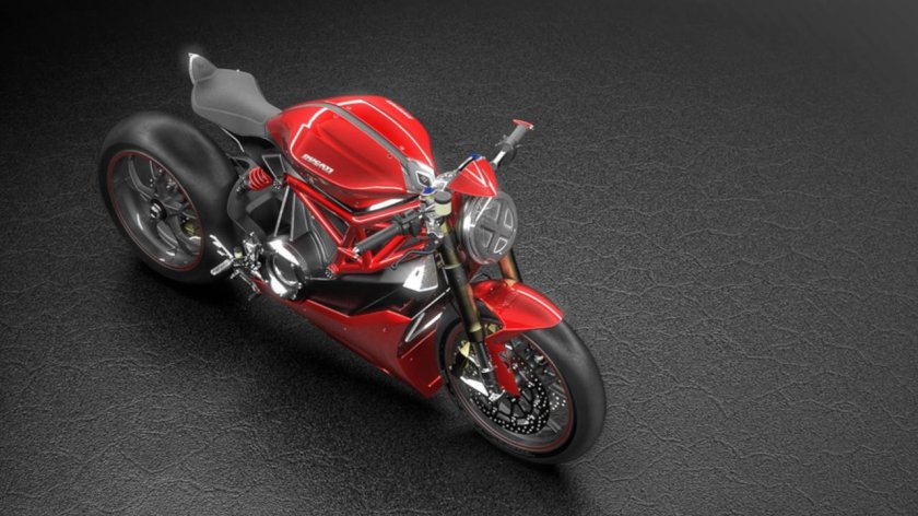 Ducati Panigale s электромотоцикл