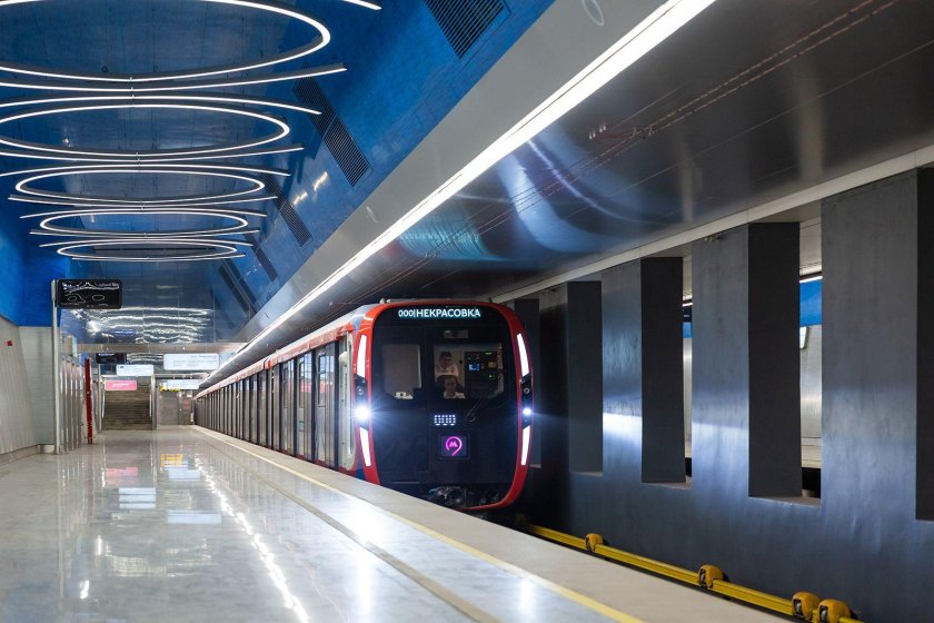 Вагон метро Москва 2020