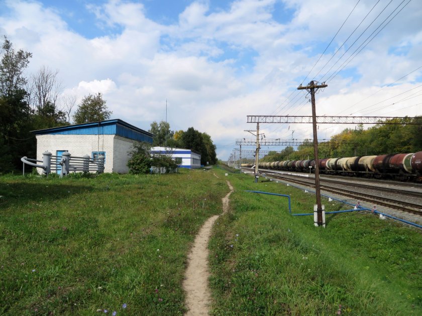 Окская станция ЖД