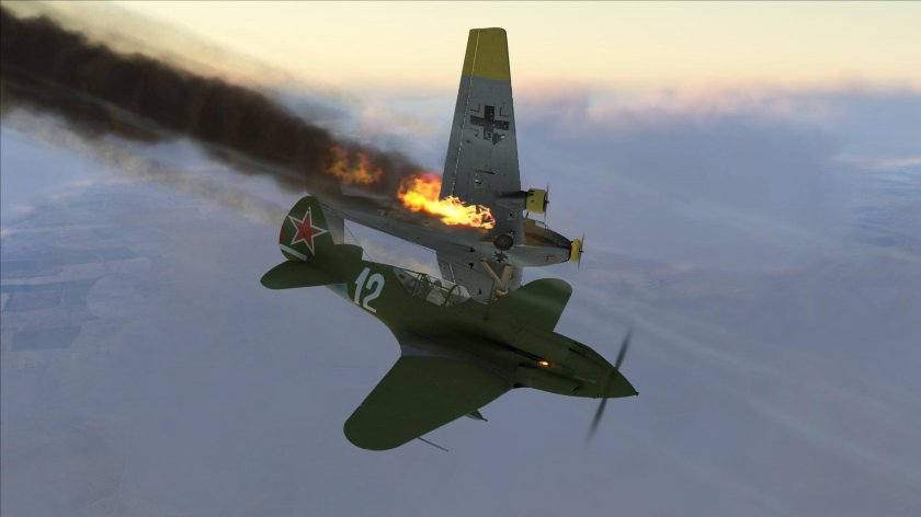 Воздушный бой ил-2 Штурмовик