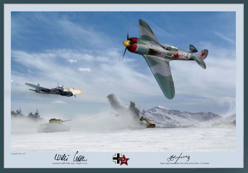 Ла-5фн истребитель