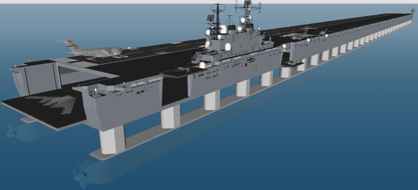 Корвет тримаран Русич