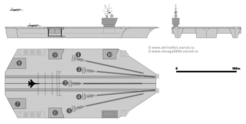 Авианосец шторм чертеж