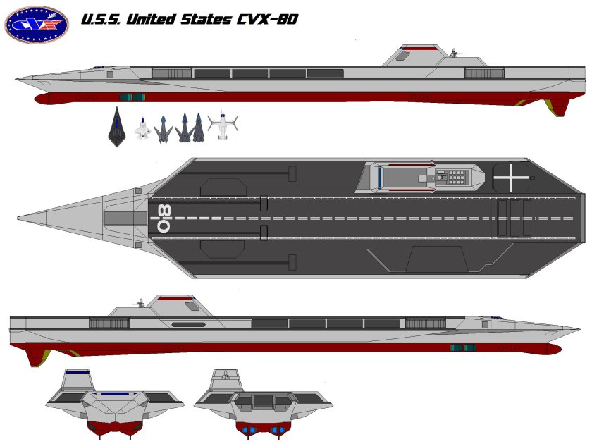 Стелс авианосец проекты